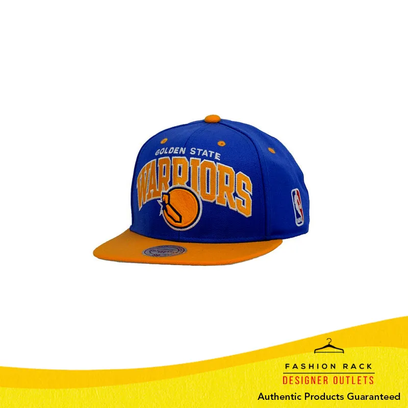 Mitchell & Ness Team Arch Snapback Golden State Warriors Blue/Yellow