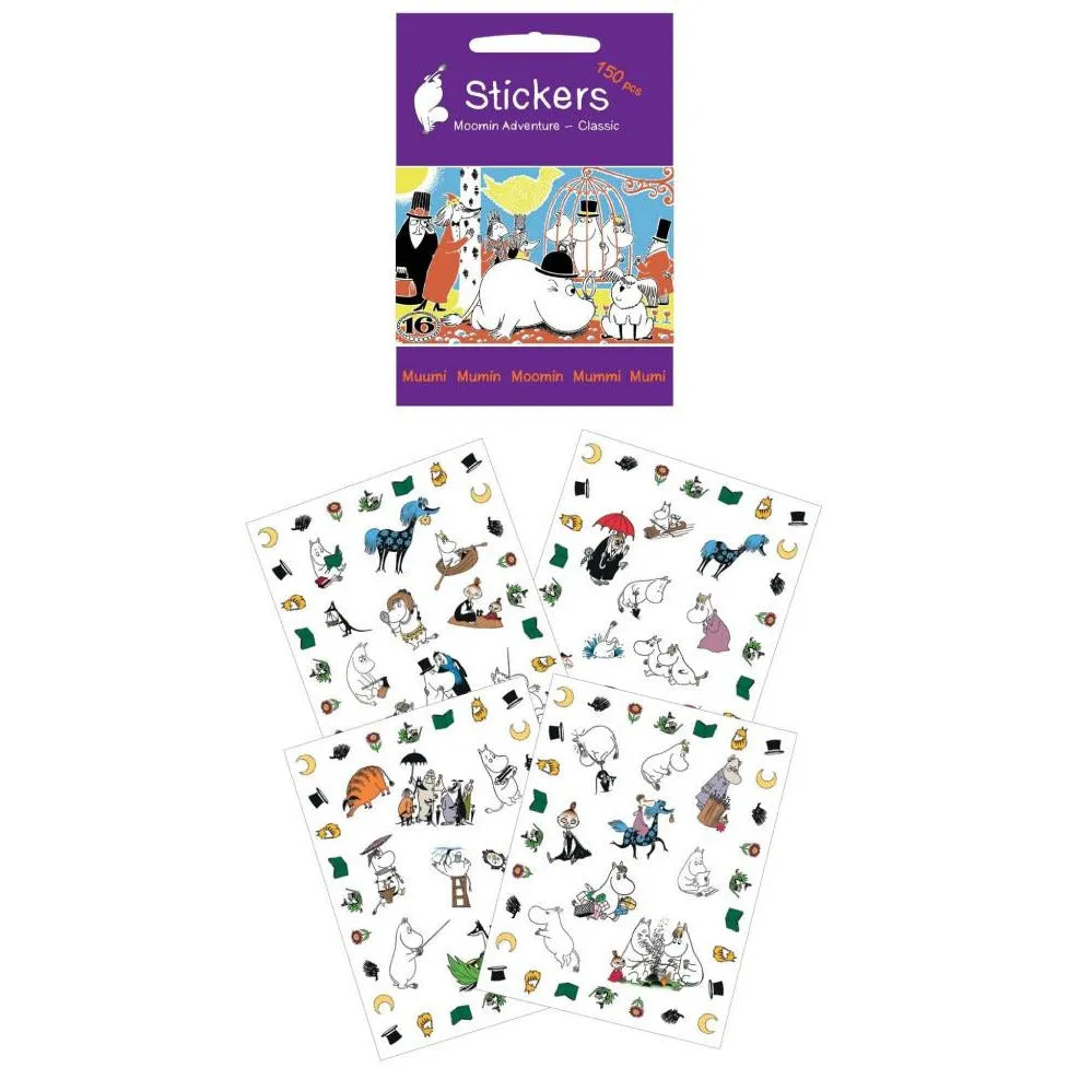 Moomin Adventure Stickers Set - Barbo Toys