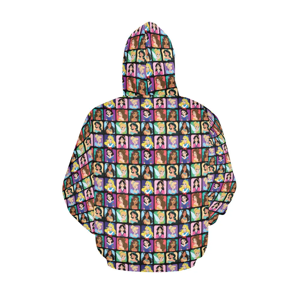 Princess Portraits Hoodie for Men