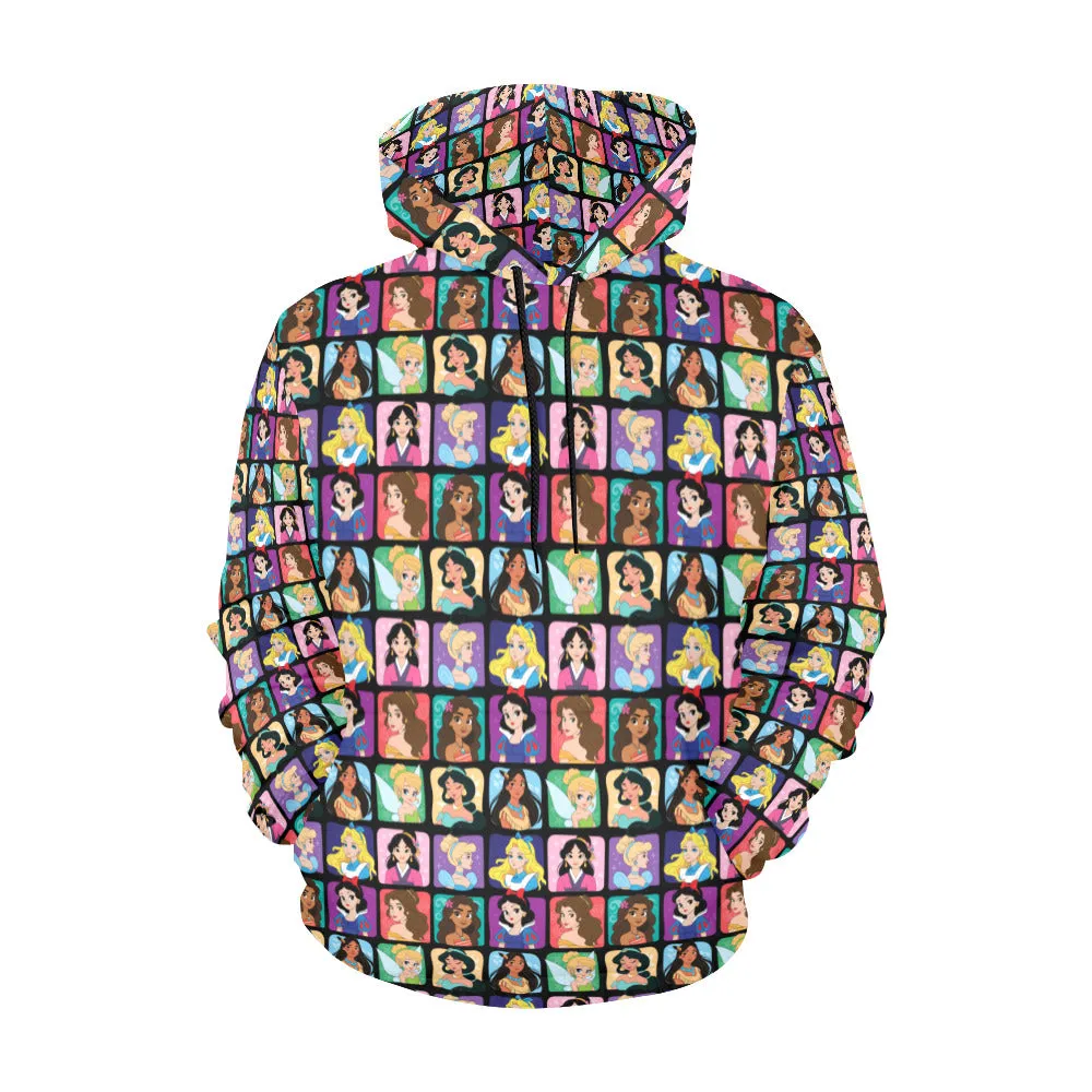 Princess Portraits Hoodie for Men