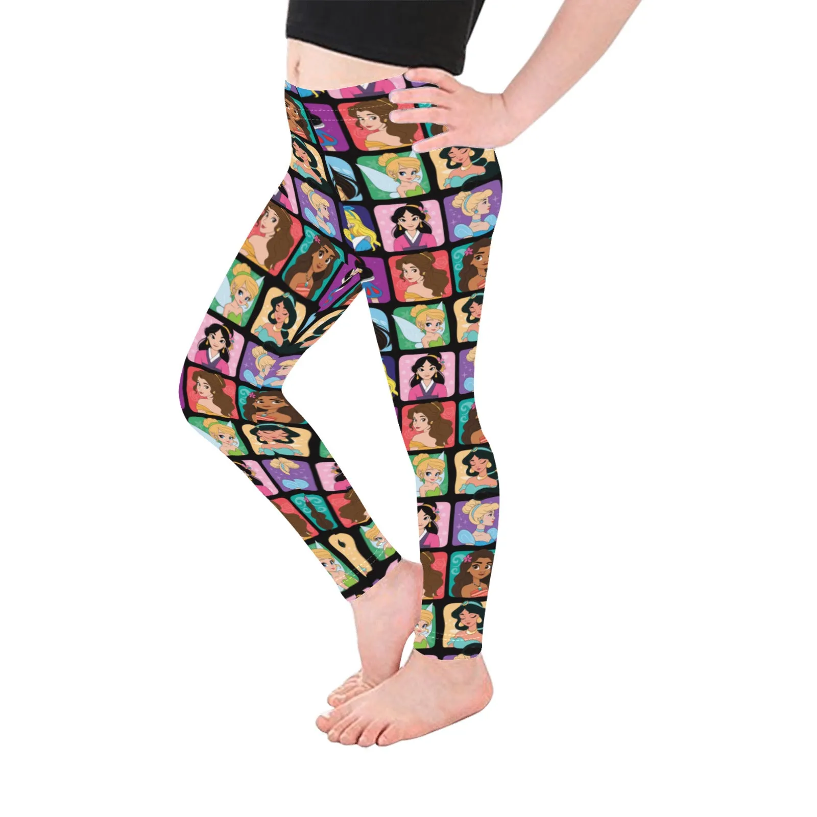 Princess Portraits Kid's Leggings