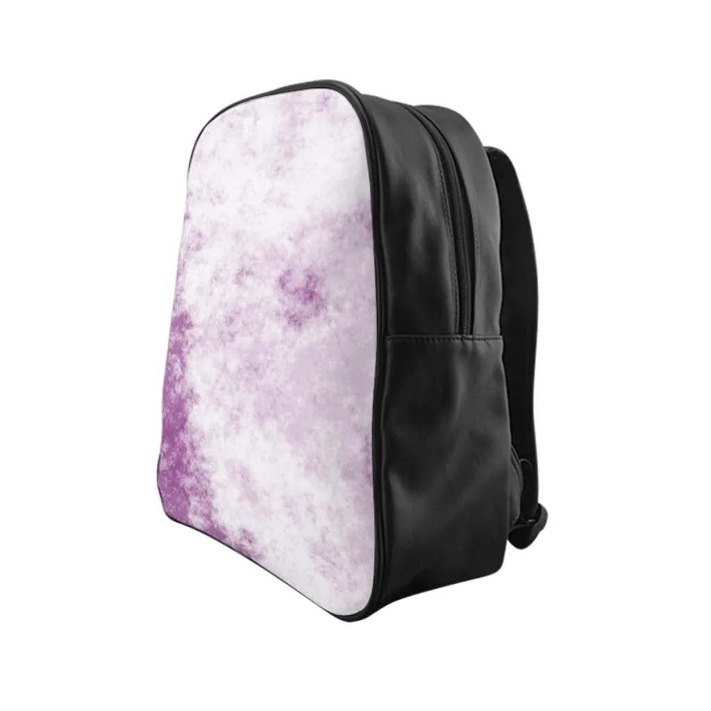 Purple Clouds School Backpack