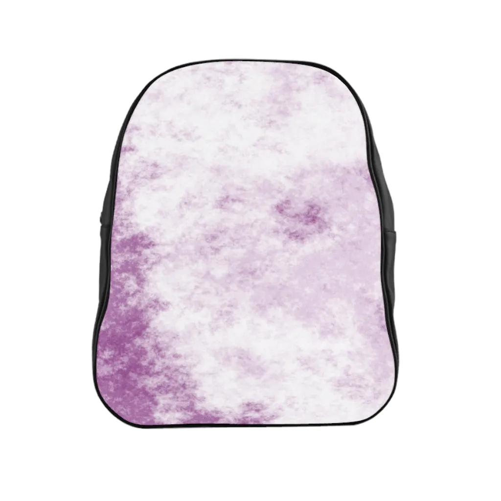 Purple Clouds School Backpack