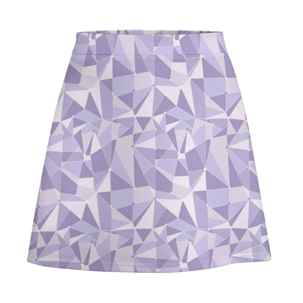 Purple Wall Short skirt