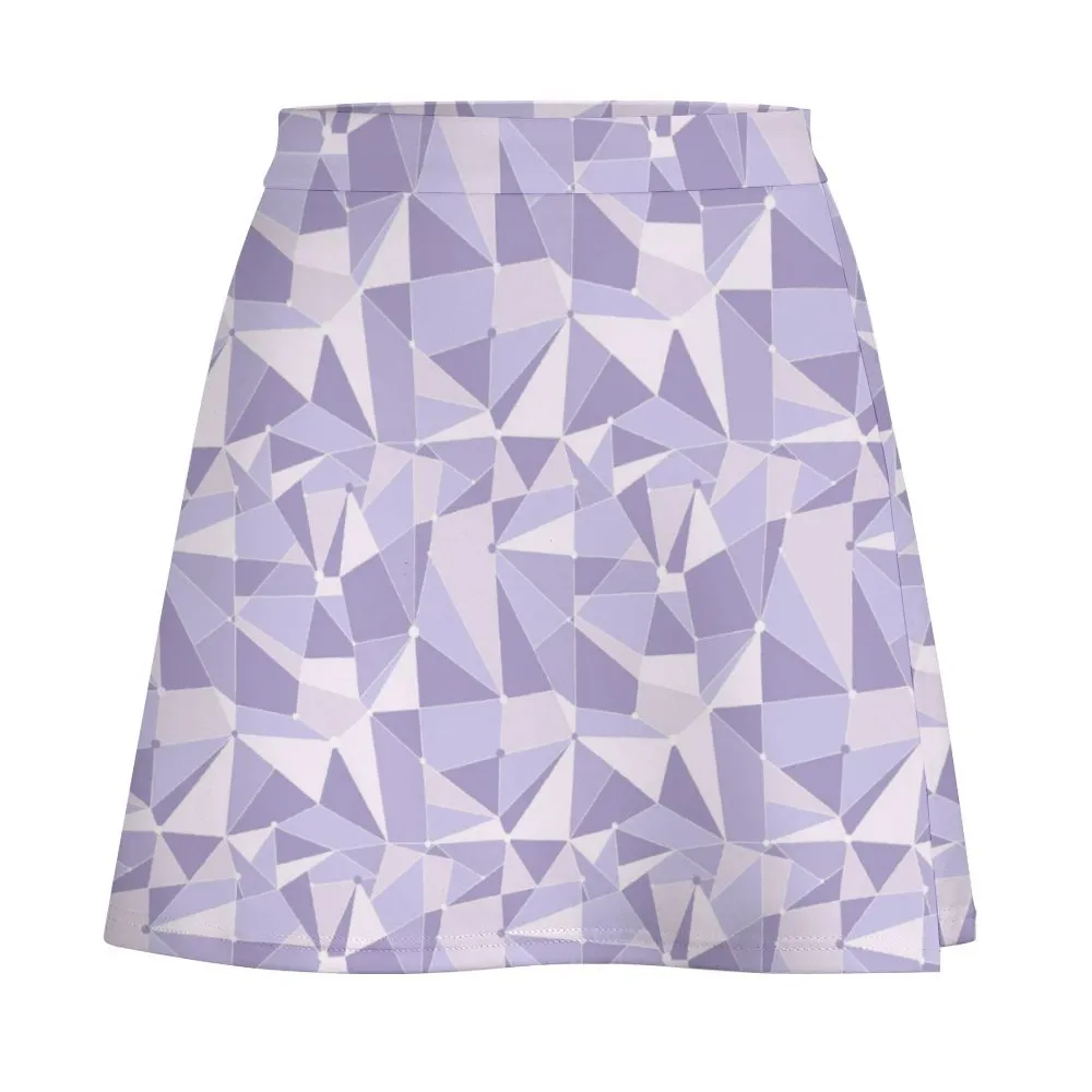 Purple Wall Short skirt