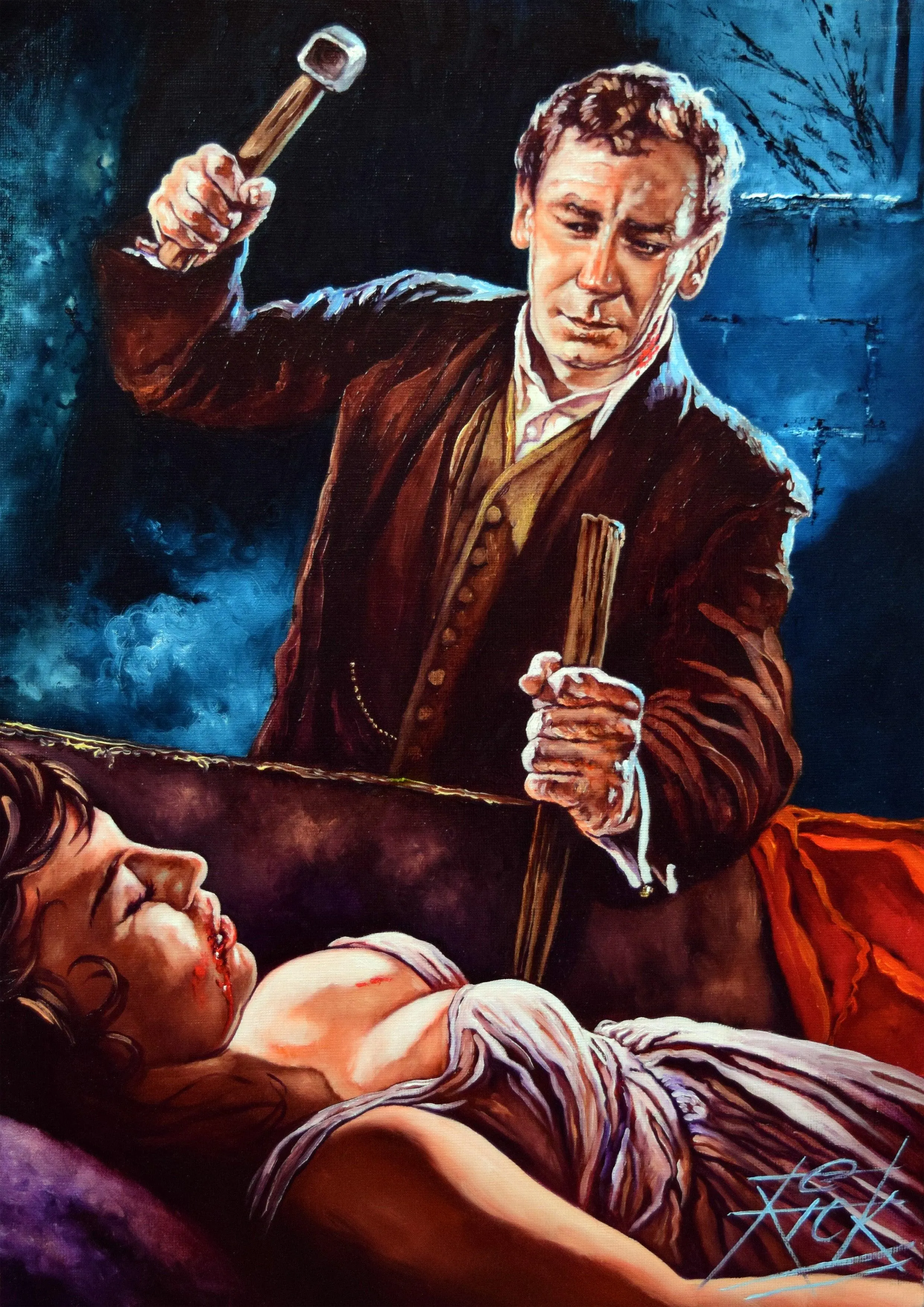 Rick Melton - Jonathan Harker -  Art Print