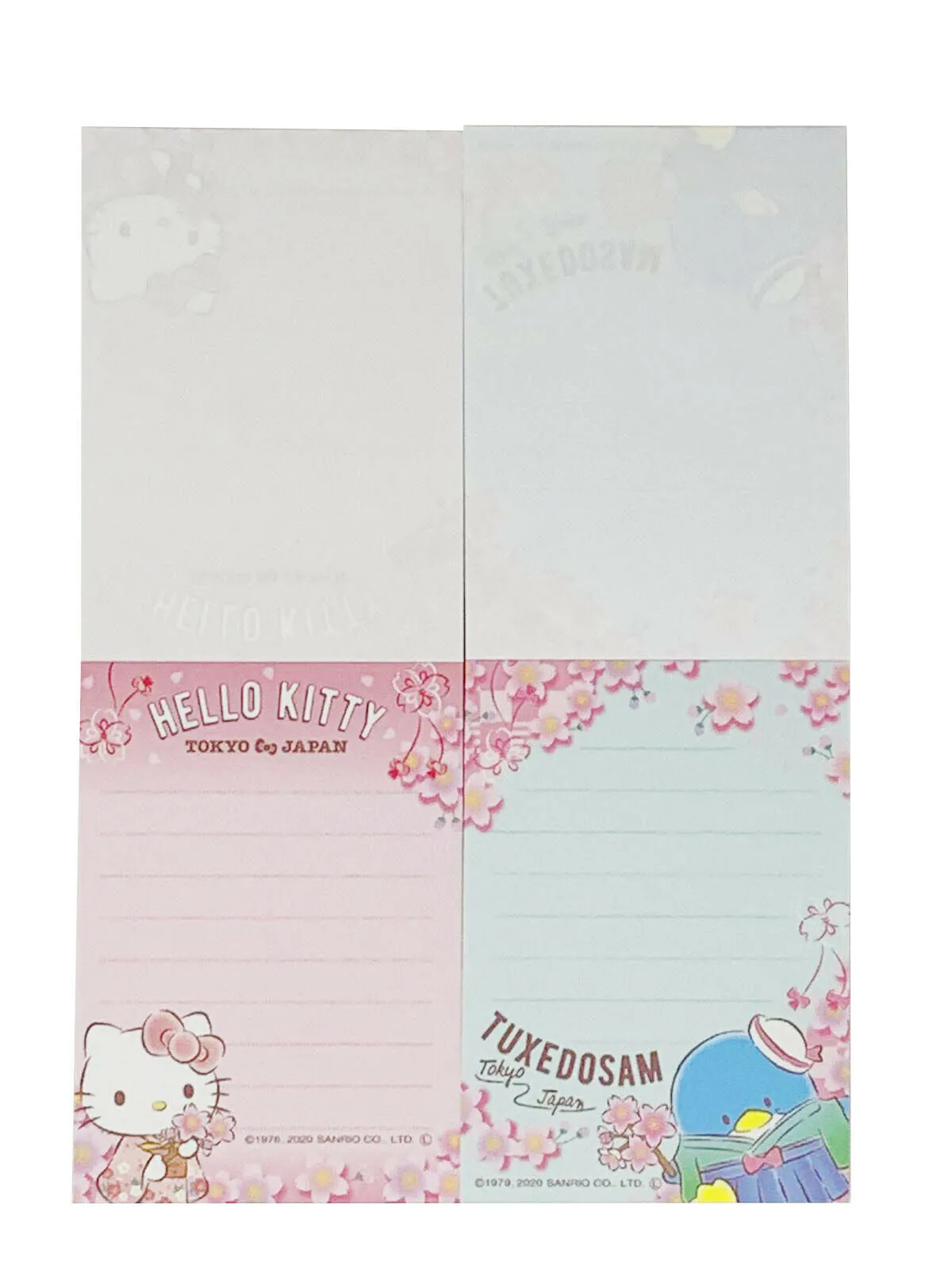 Sanrio Sakura Memo Pad Set