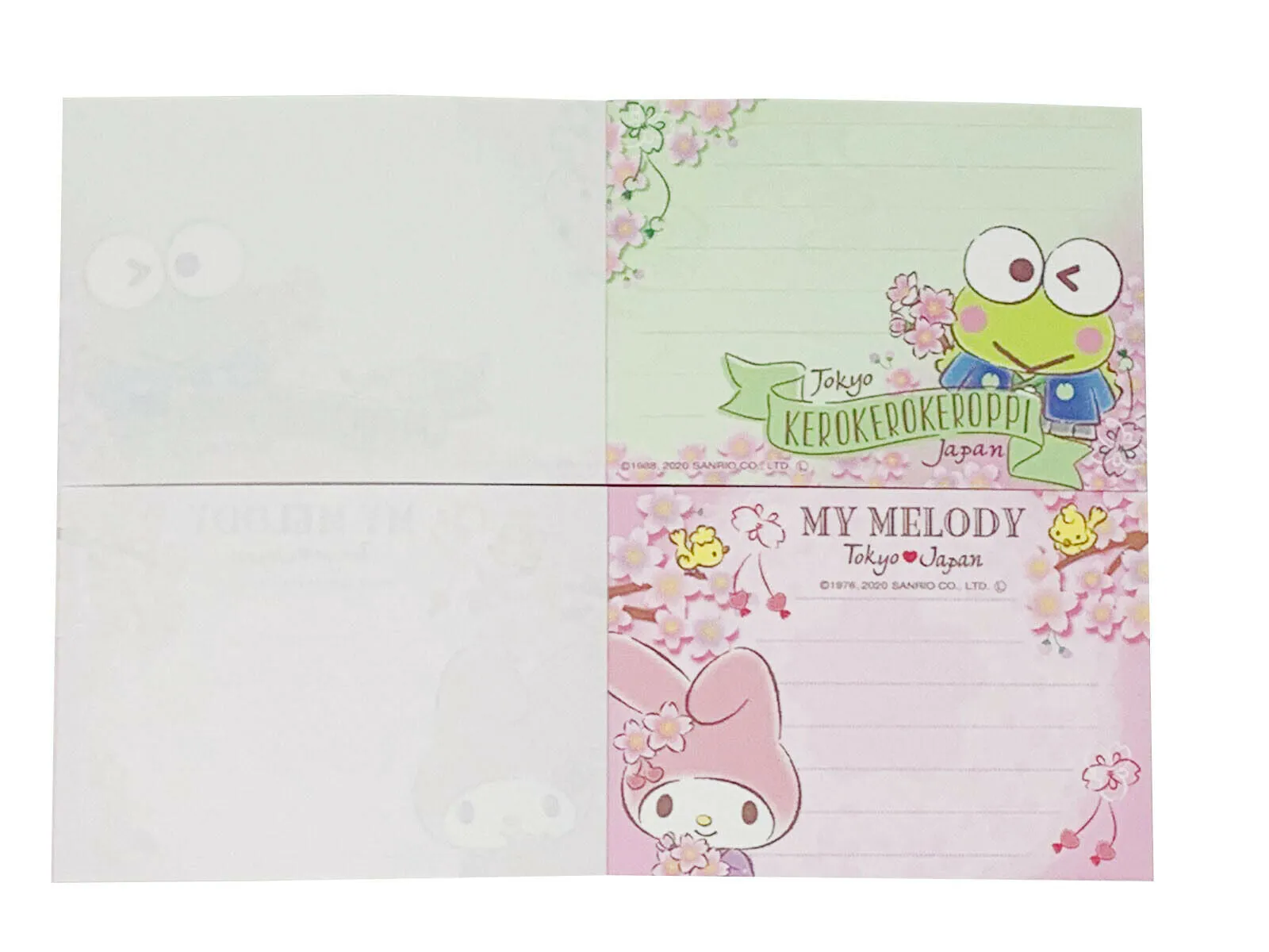 Sanrio Sakura Memo Pad Set