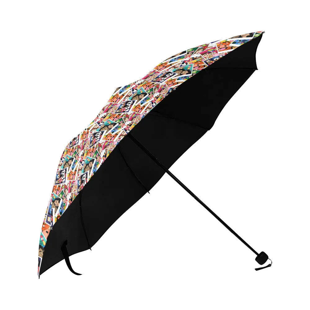 Selfies Anti-UV Foldable Umbrella