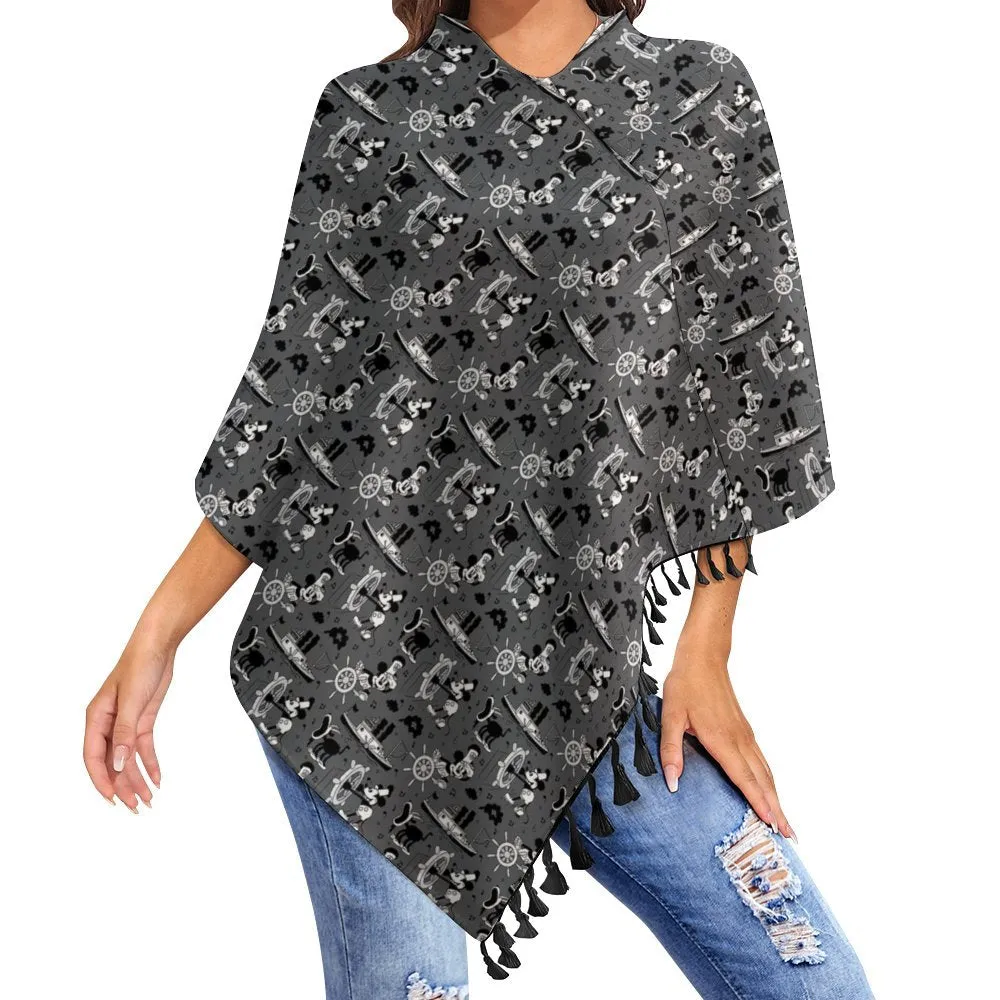 Steamboat Mickey Tassel Cape