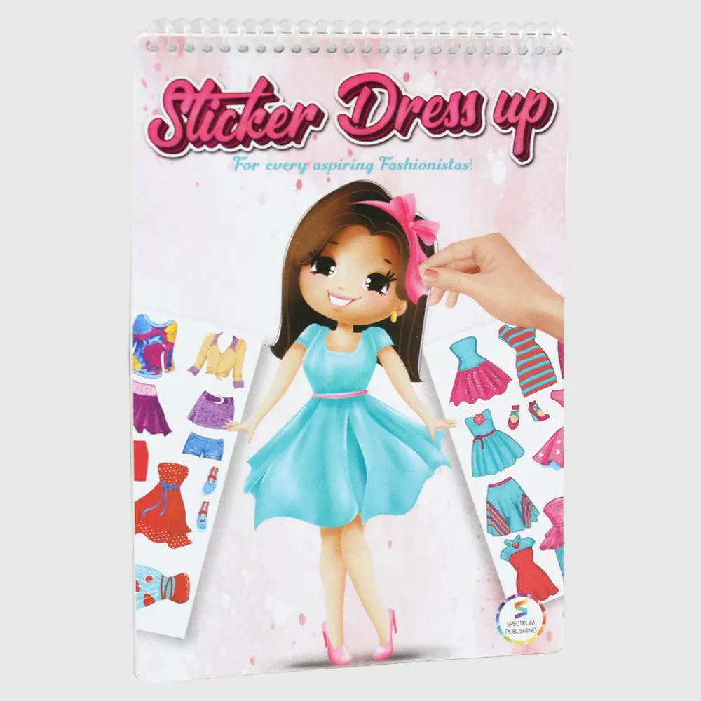 Sticker Dress Up Sketch Books