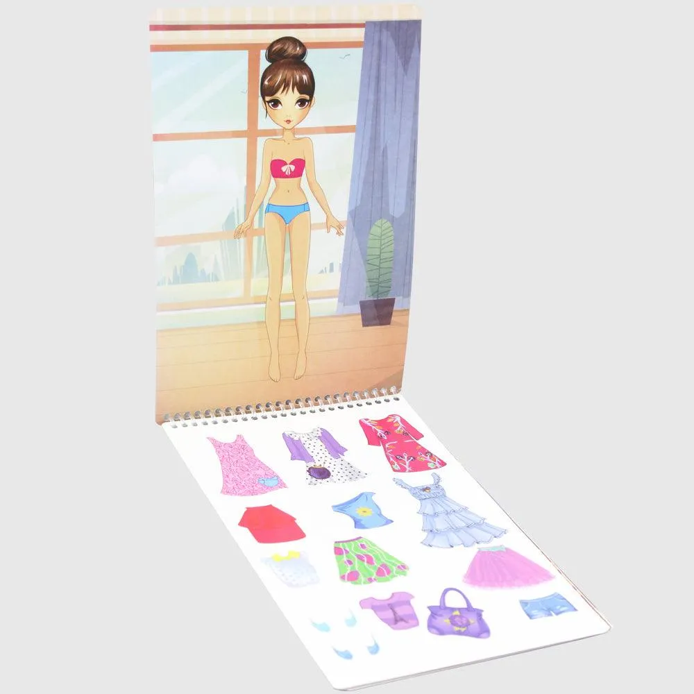 Sticker Dress Up Sketch Books