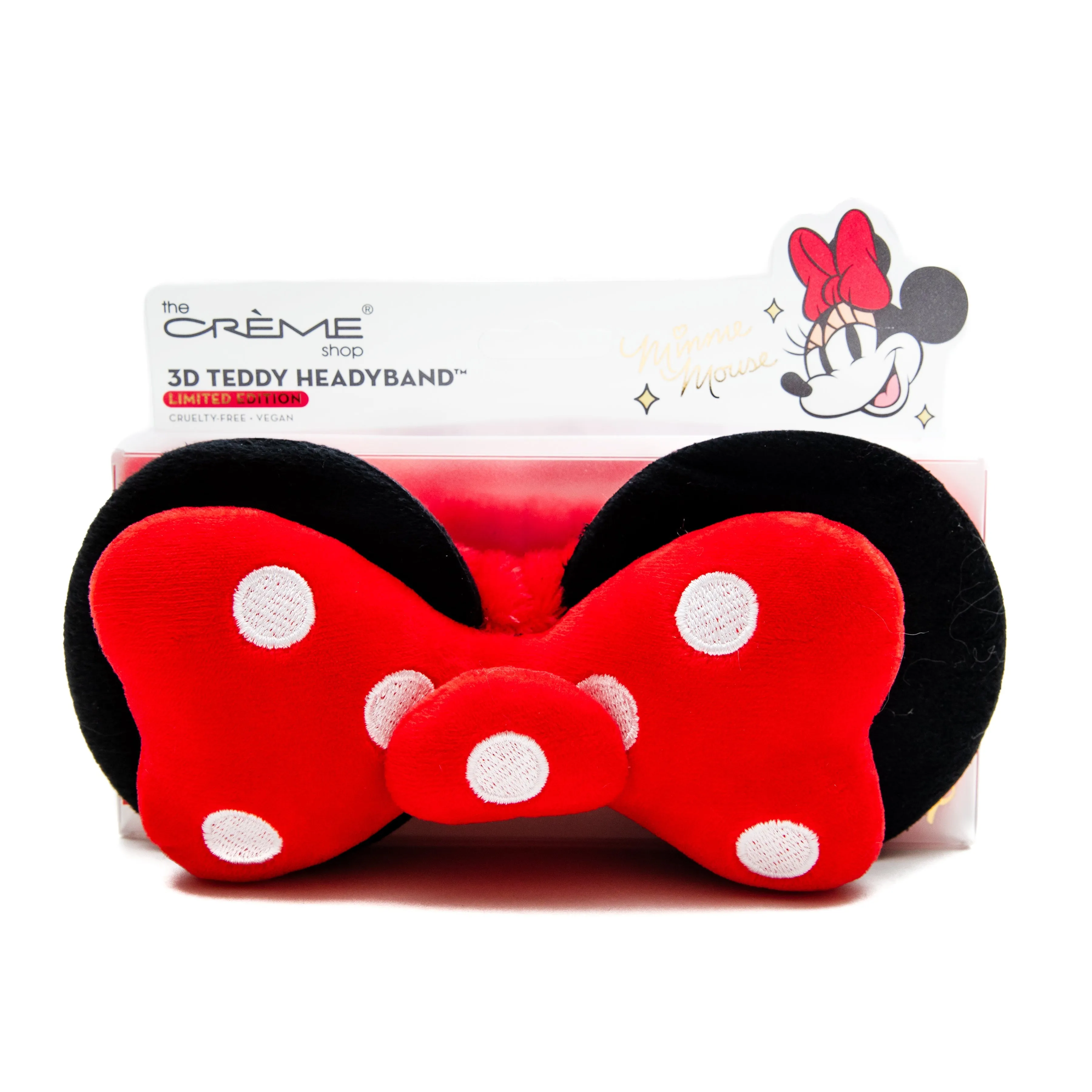 The Crème Shop 3D Disney Minnie Red Headband