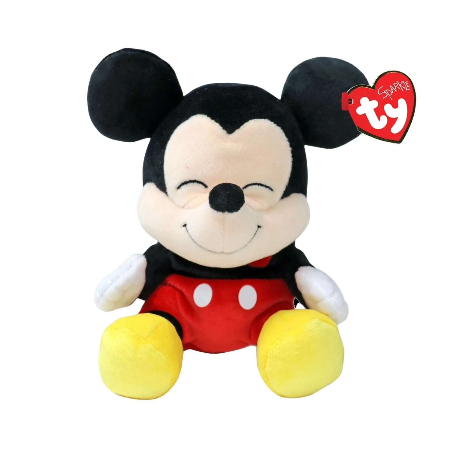 Ty x Disney Mickey Mouse Plush Medium Beanie Babies