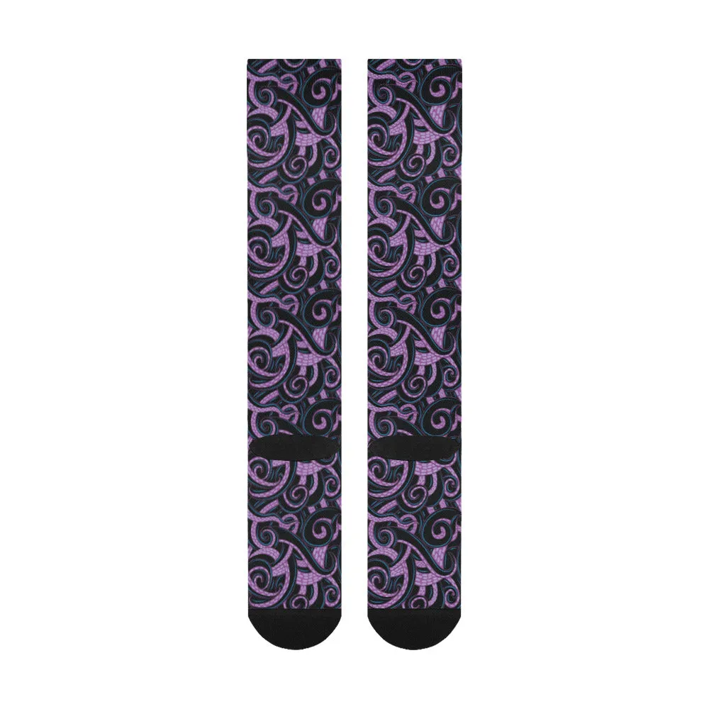 Ursula Tentacles Over-The-Calf Socks