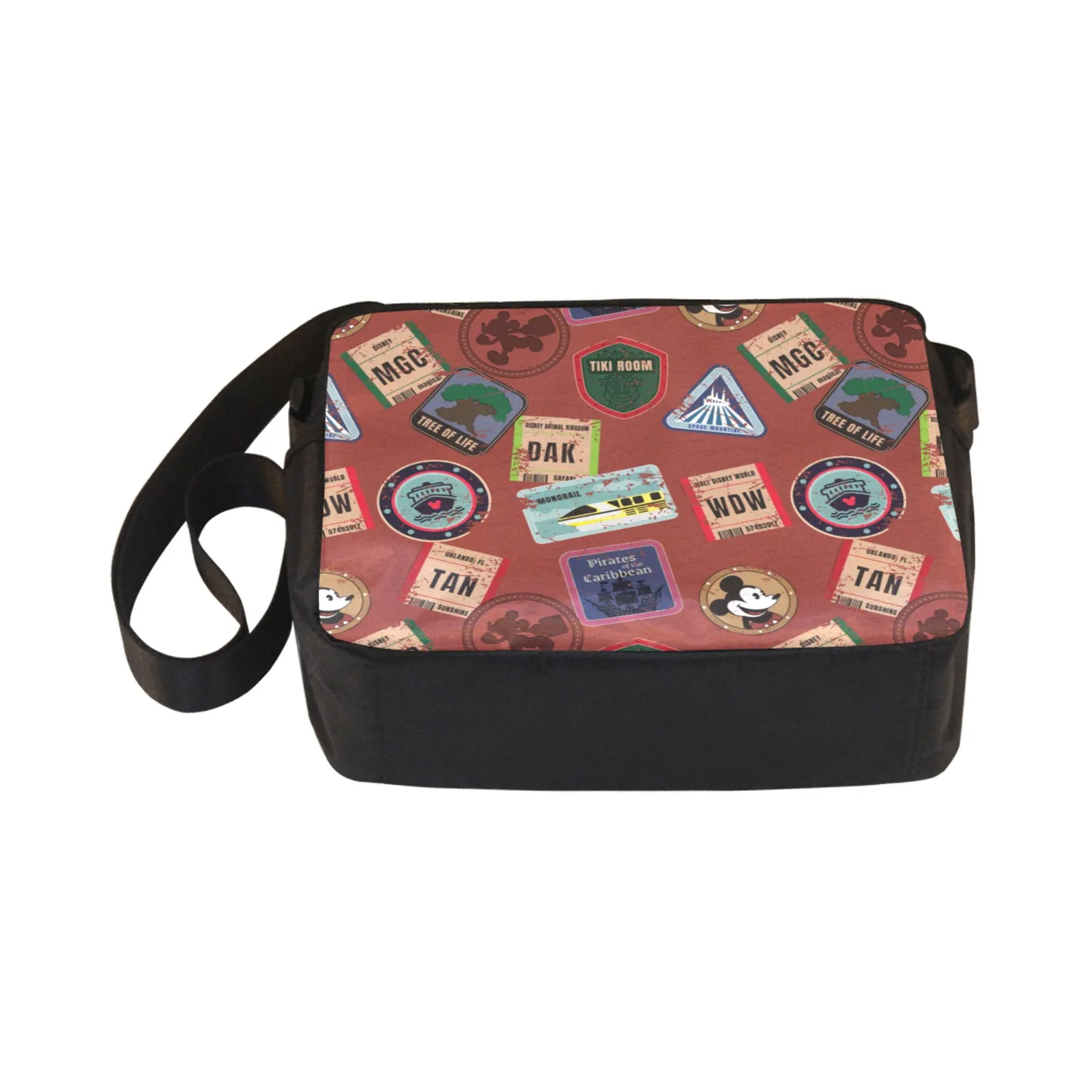 Vintage Travel Classic Cross-body Nylon Bag