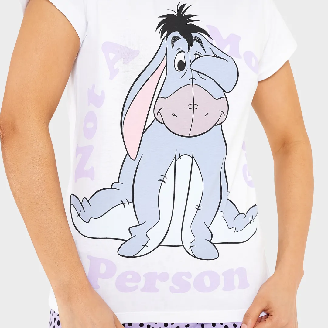 Womens Eeyore Short Pyjamas