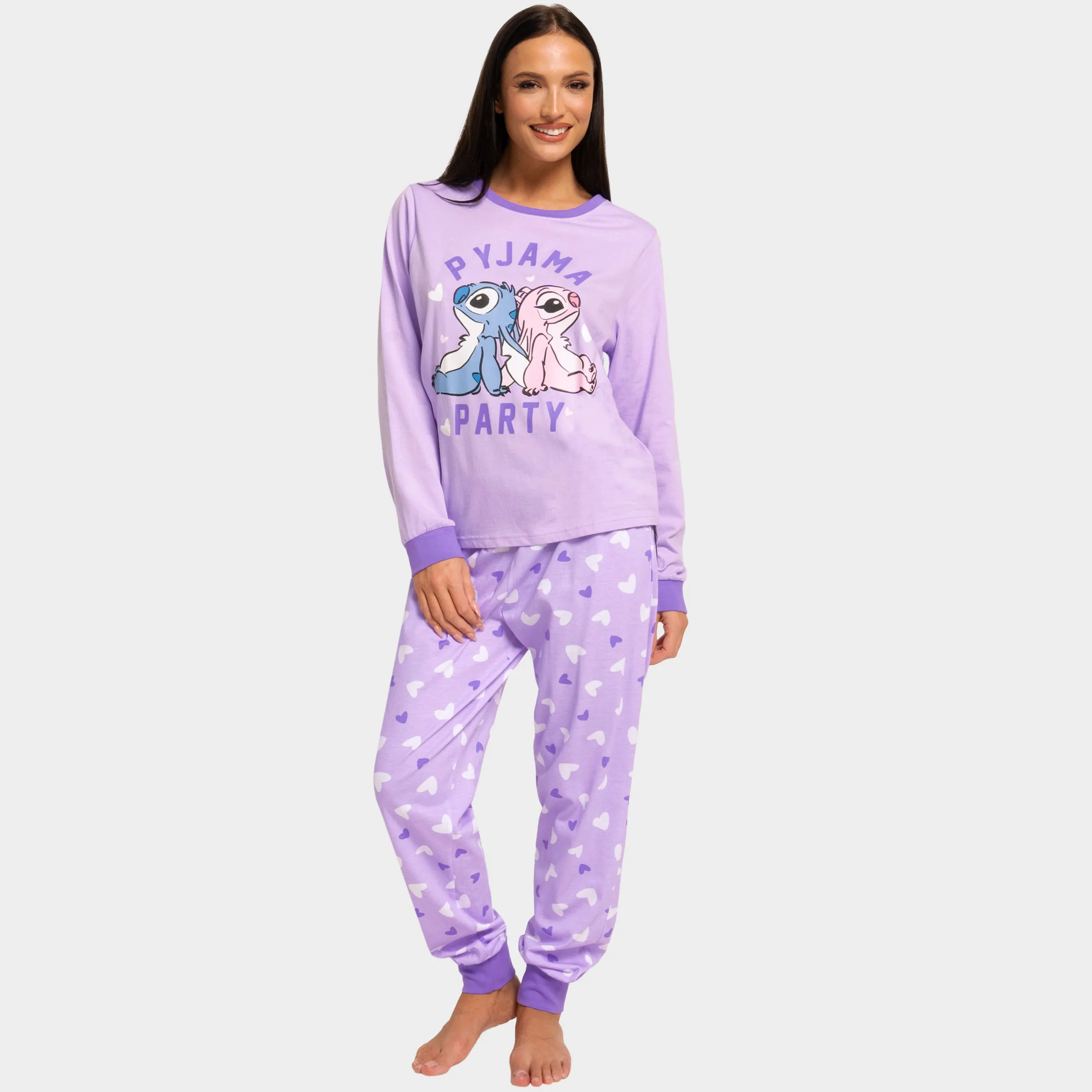 Womens Lilo & Stitch Pyjamas - Stitch And Angel